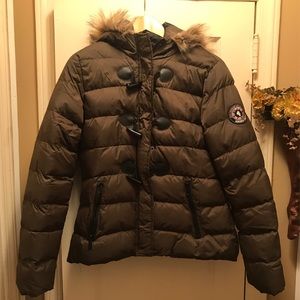 Toggle bomber jacket